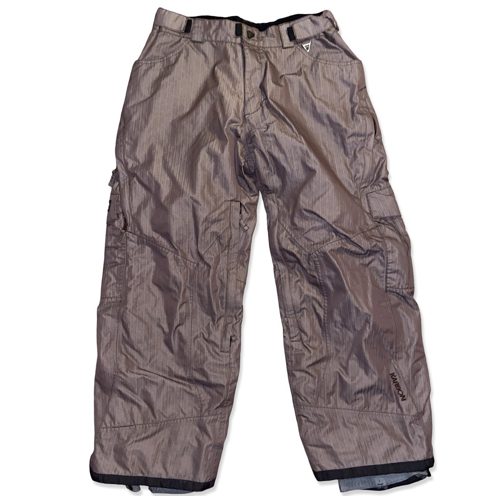 Karbon Ski Pants Limited Edition Size M Brown K7513 Nylon Snow Brown